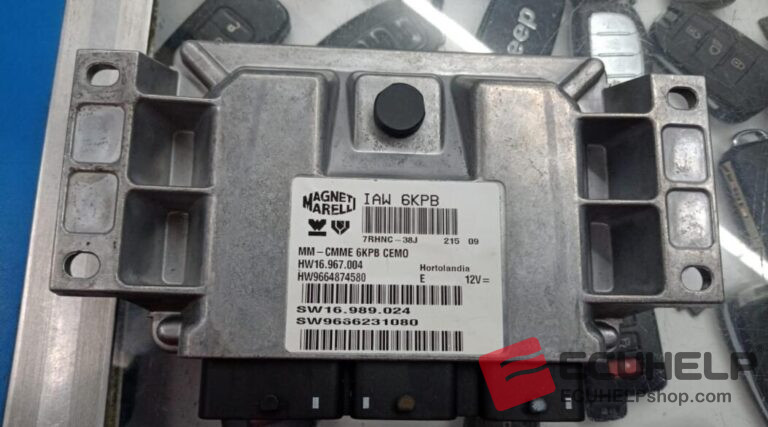 Read/write ECU Marelli 6LPx 6lp 6kpb by ECUHELP KT200