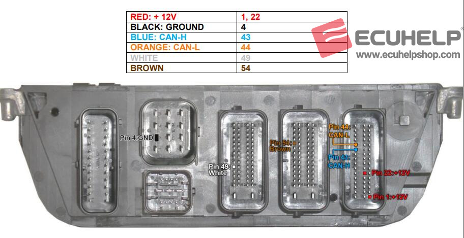 KT200II BMW Mini MEVD17.2.3 2015 Bench Read Write OK-03