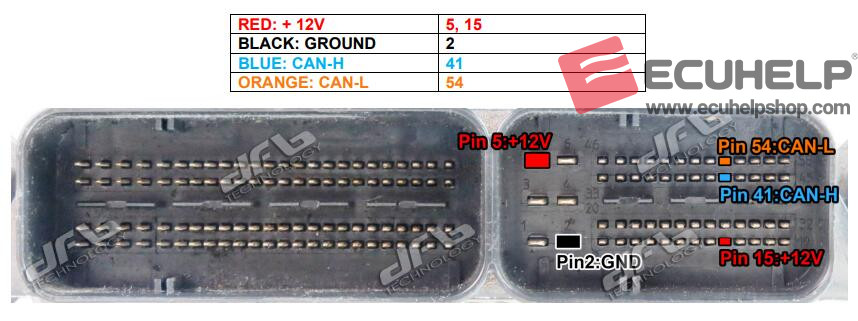 KT200II Read Write Checksum Mercedes Crd3.E1 on Bench-02