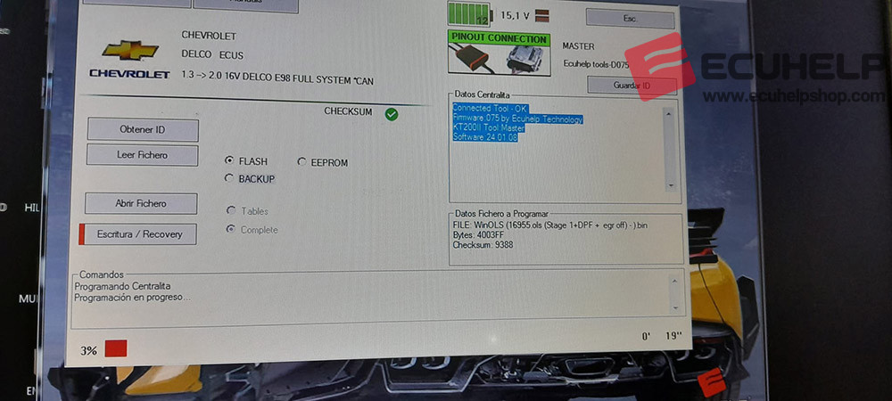 KT200II R/W Full System E98 Chevrolet S10 Duramax-03