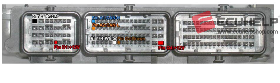 KT20II Read Write Renault Nissan EDC17C84 on Bench-03