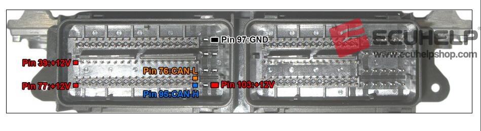 KT200II Volvo Denso MB 279700-9641 read, unlock and write-04