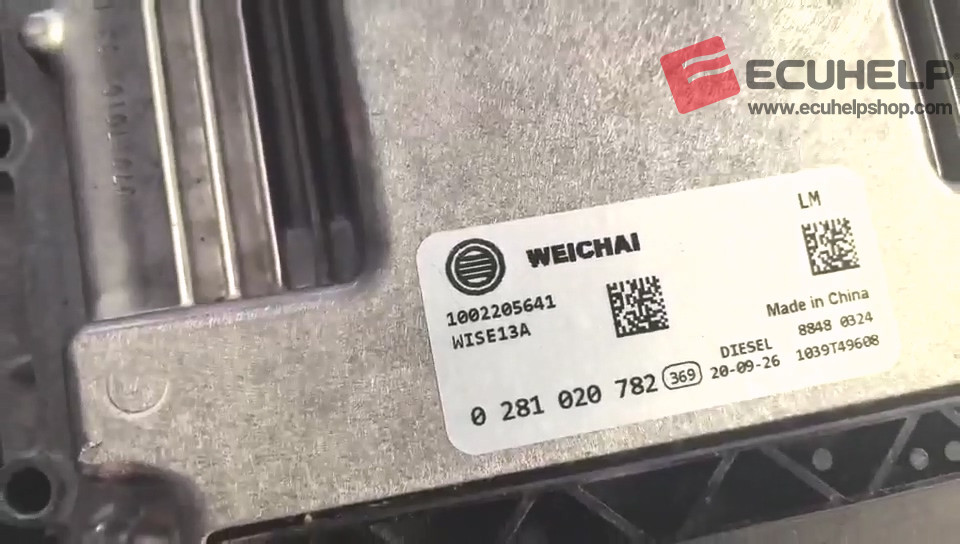 
KT200 II read write Isuzu MD1CC878 SPC58 on Bench-01