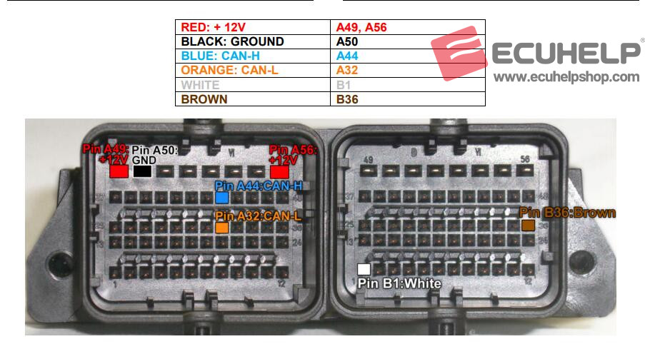 KT200 II read and write Me 17.3.0 fiat bench mode-03