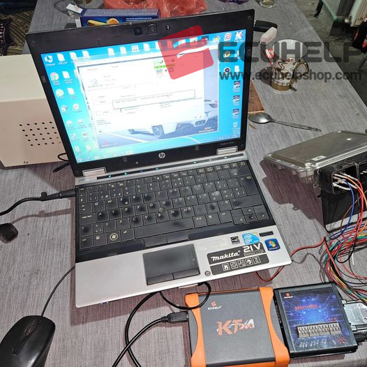 KT200 Read Write Peugeot 207 1.6HDi EDC17C10 Bench Mode-01