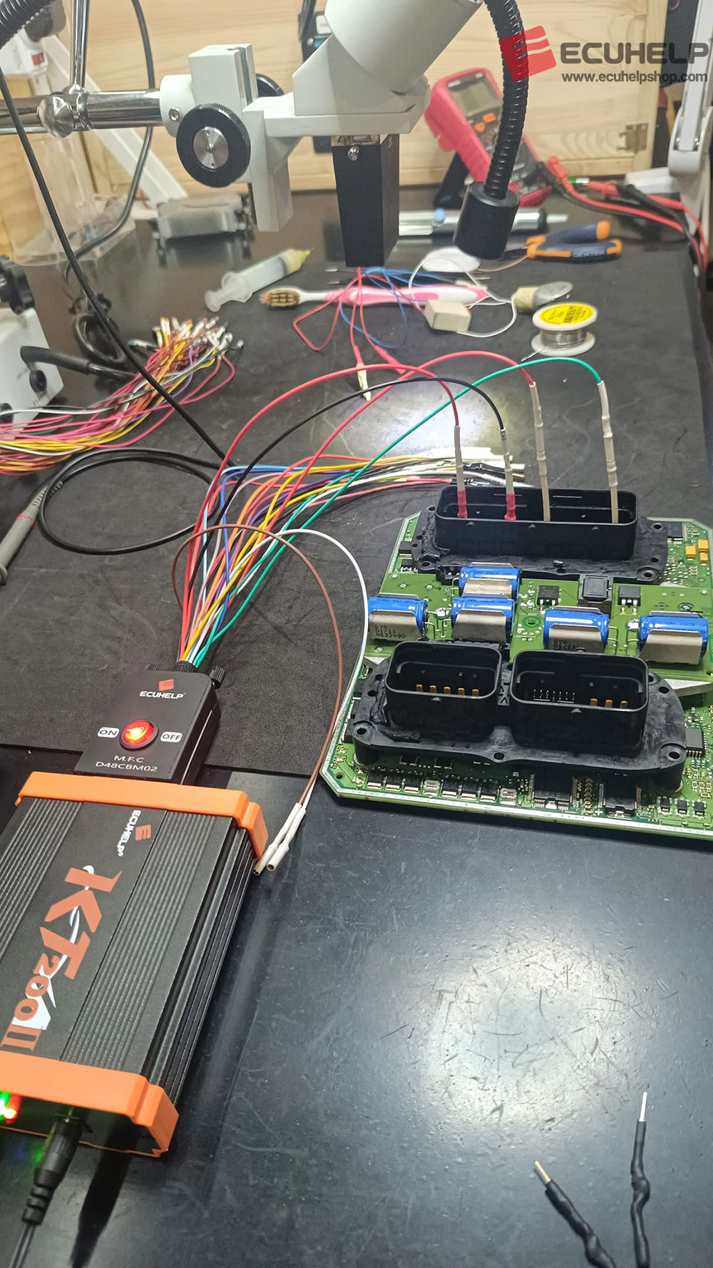 KT200II Read Write Iveco Edc7uc31 boot and jtag/bdm mode-04