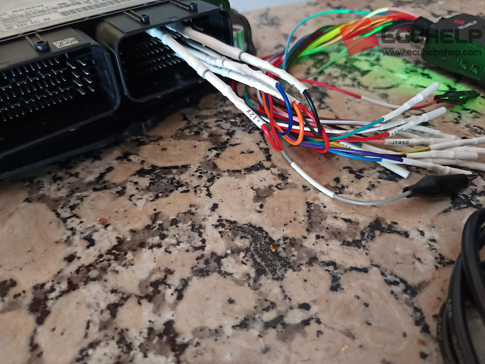 KT200 II Read and Write PSA Bosch MD1CS003 on Bench-03