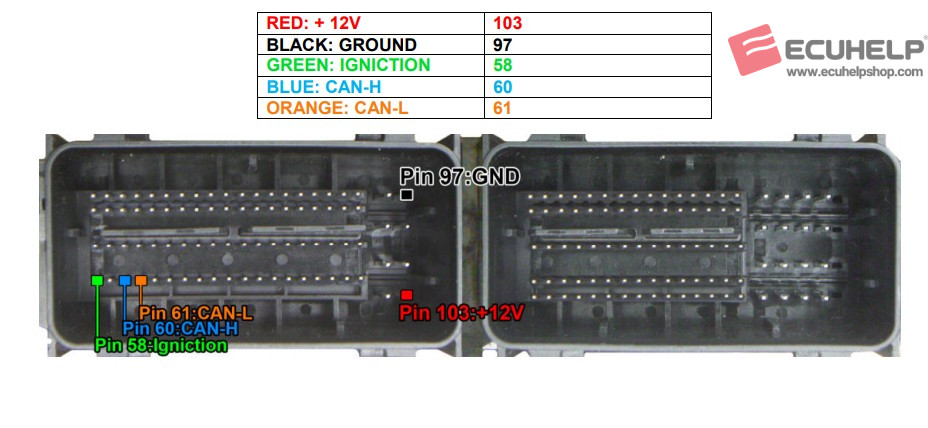 KT200II R/W Ford sid211 via OBD-03