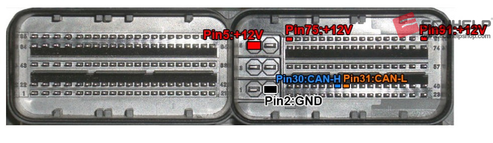 KT200 OBD Read Write MJD 9DF FIAT DUCATO 2022 HW002-03