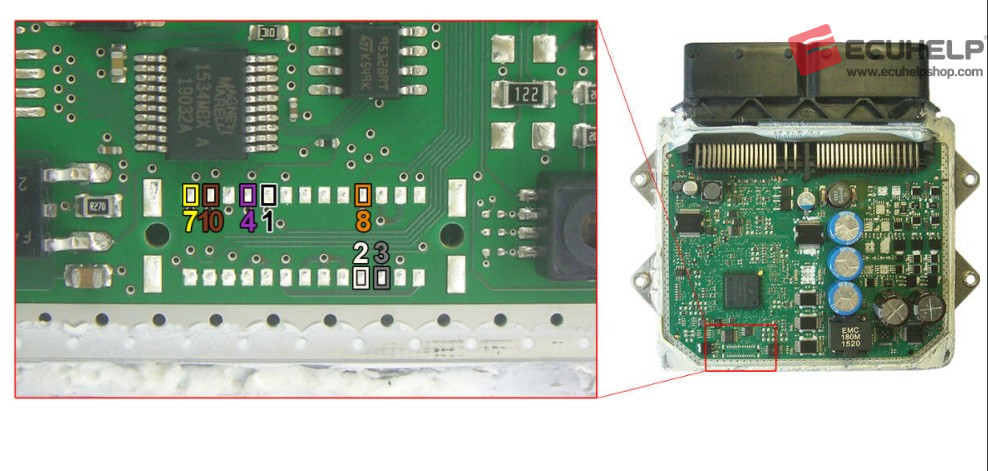 KT200 OBD Read Write MJD 9DF FIAT DUCATO 2022 HW002-04