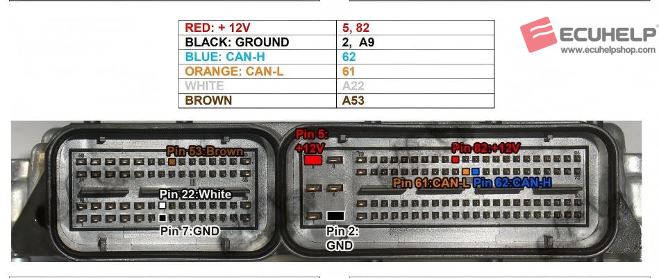 ECUHELP KT200II Read / Write / CKS EDC17CP15 on Bench-01