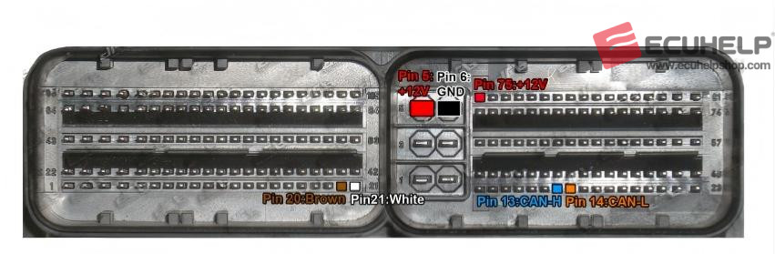 ECUHELP KT200II Read Write JEEP RENGADE EDC17C69 on Bench-02