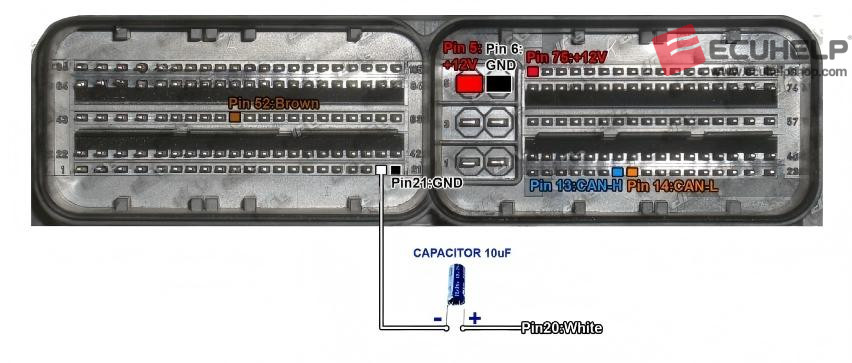 ECUHELP KT200II Read Write JEEP RENGADE EDC17C69 on Bench-03