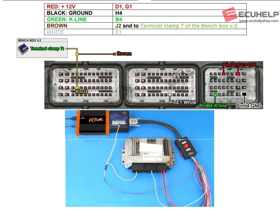 ECUHELP KT200II 2026 Bench R/W EDC16C36 Suzuki-03